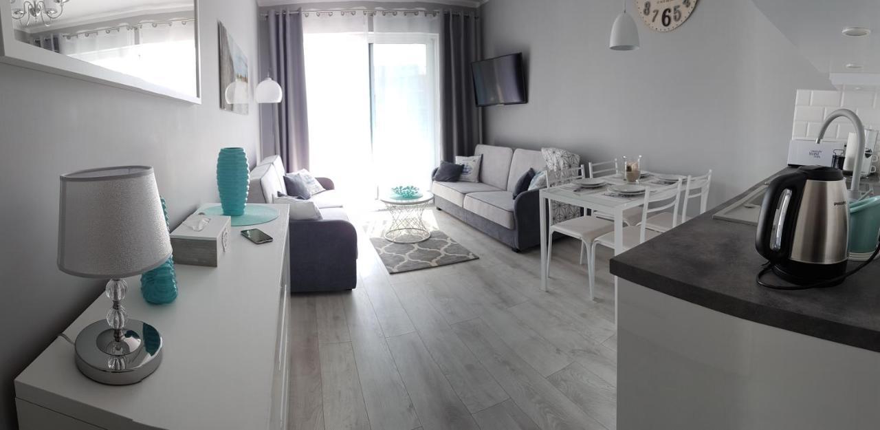 ミエンジズドロイェNowy Apartament W Miedzyzdrojach, Blisko Plazyアパートメント エクステリア 写真