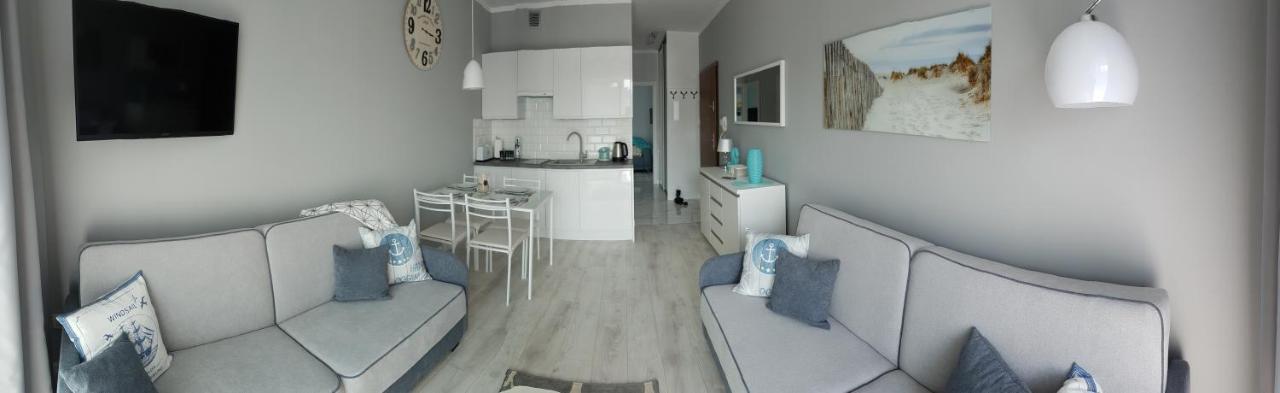 ミエンジズドロイェNowy Apartament W Miedzyzdrojach, Blisko Plazyアパートメント エクステリア 写真